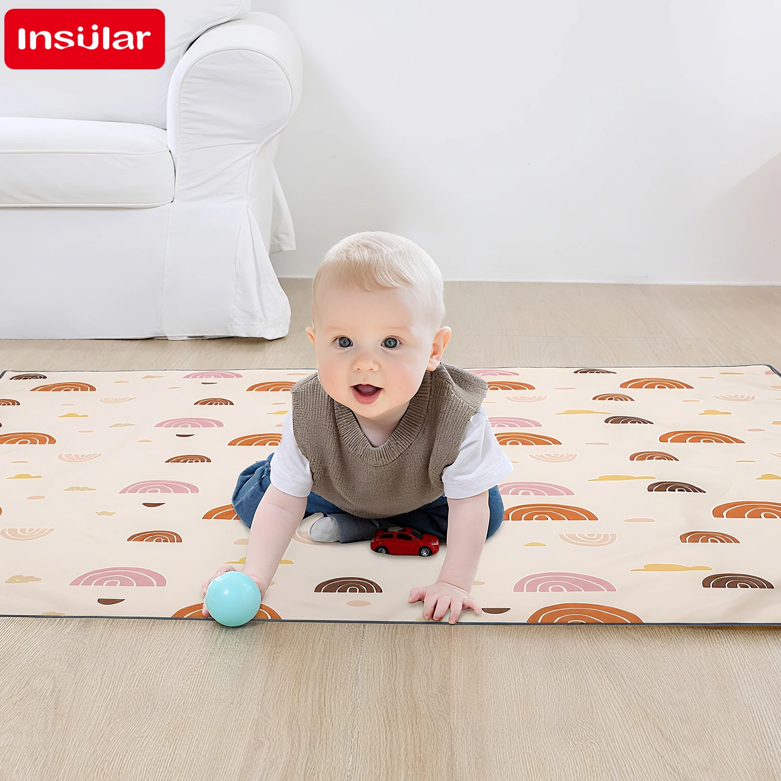 Kids Educational Mat - Matelas éducatif pour enfants, tapis de