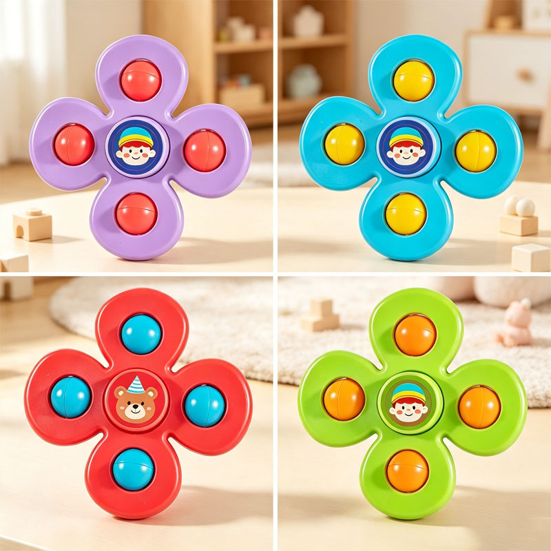Kids Nature Education - Fidget Spinner, jouets sensoriels pour bébés,