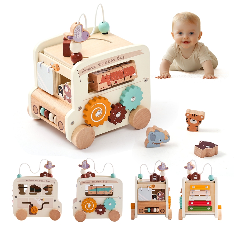 Kids Nature Education - Jouets en bois Montessori pour enfants,