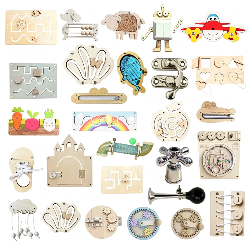 Kids Nature Education - Planche d'Activités Montessori pour Enfant, Accessoires