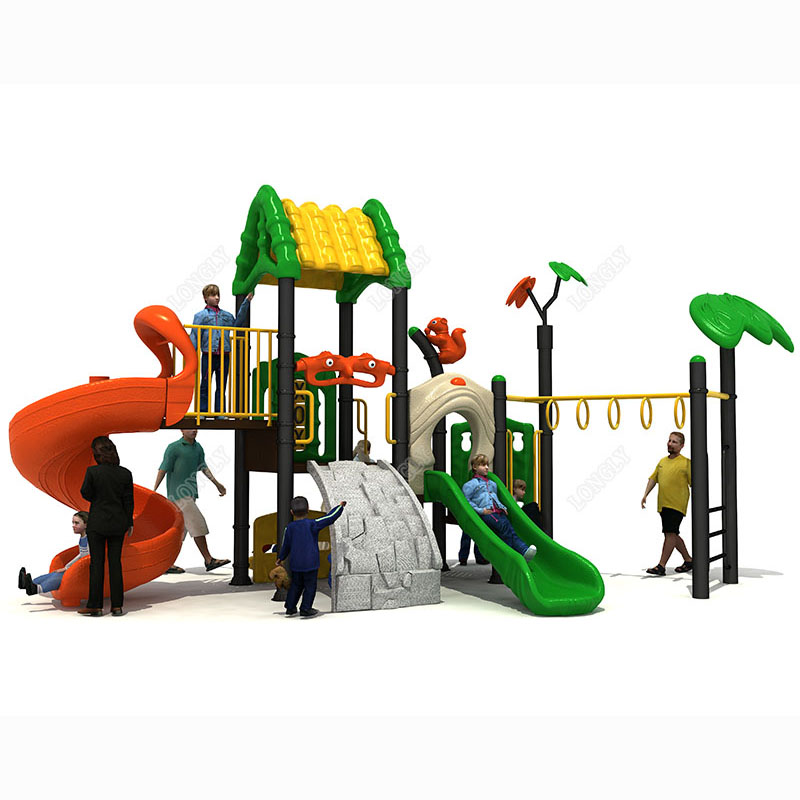 Kids Education Park - Nouveau design de toboggan en plastique