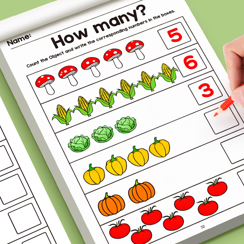 Cahier d'exercices de mathémat - Learning Workbook Preschool avis et prix