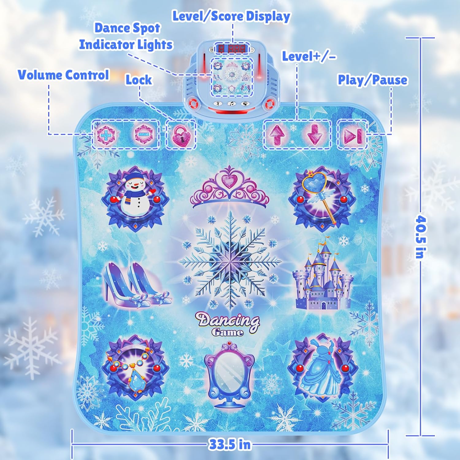 Tapis de danse sans fil Blueto - Kids Educational Mat avis et prix