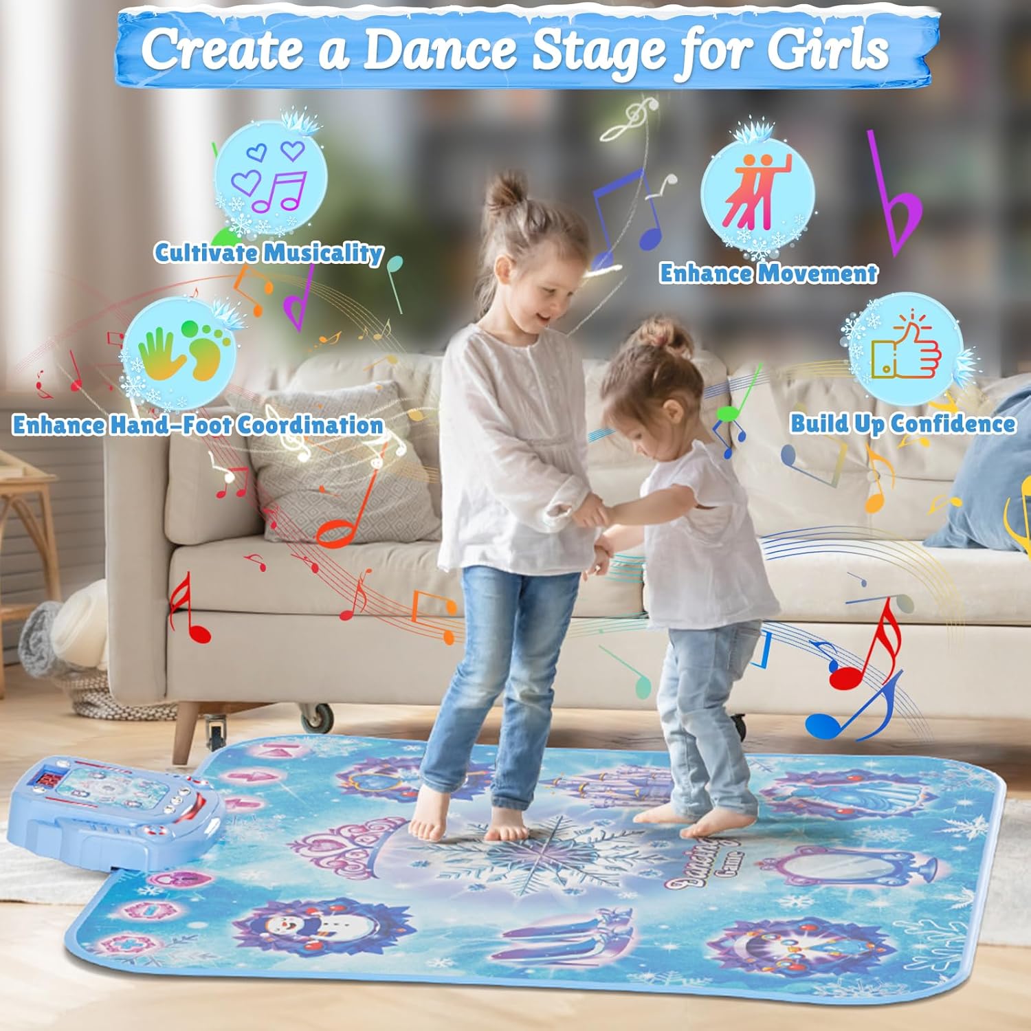 Tapis de danse sans fil Blueto - Kids Educational Mat avis et prix