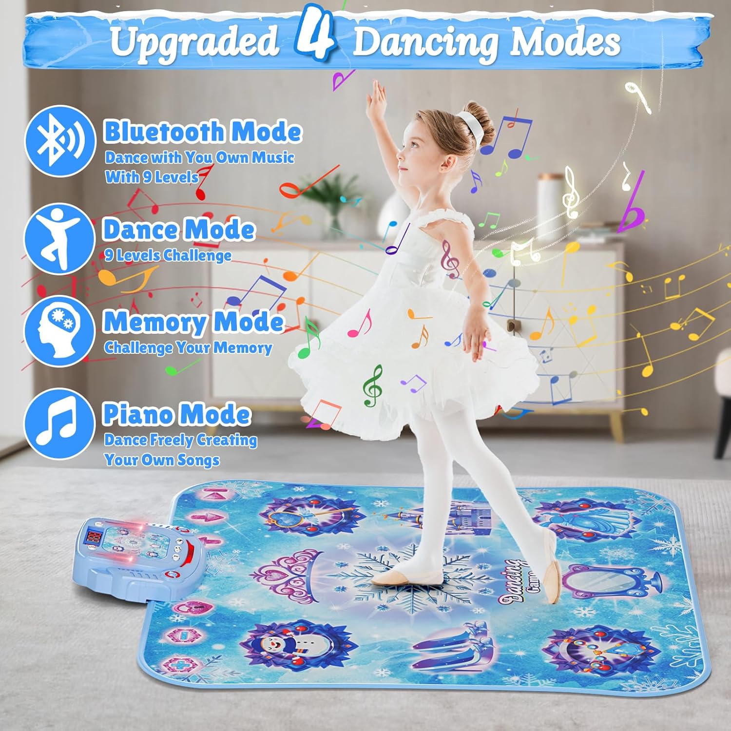 Tapis de danse sans fil Blueto - Kids Educational Mat avis et prix