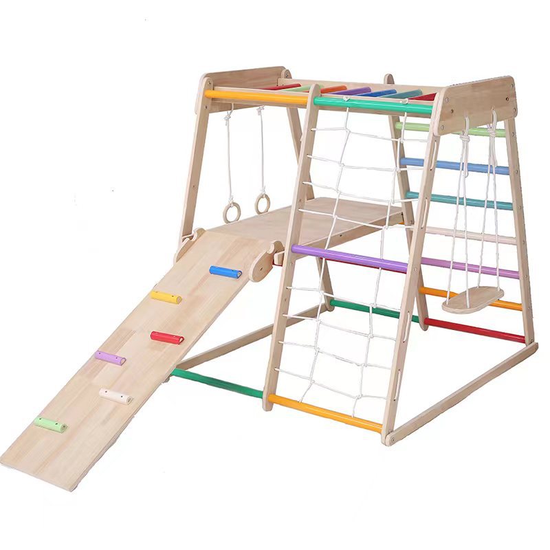 Structure d'escalade en bois m - Kids Education Park avis et prix