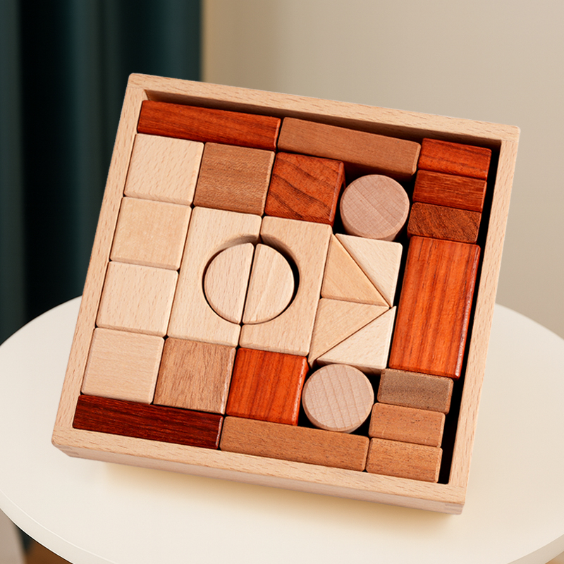 Blocs de construction en bois, - Kids Education Age avis et prix
