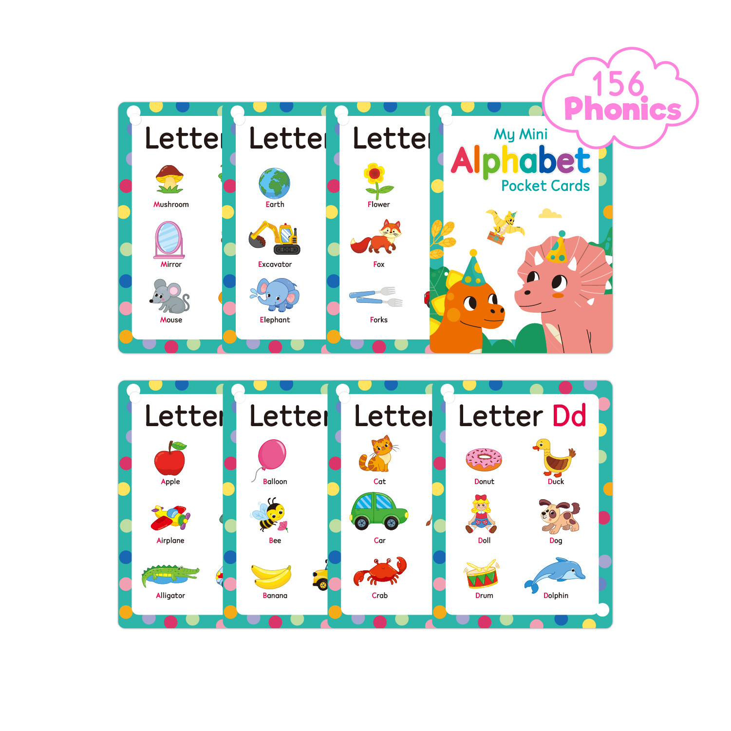 Cartes flash ABC Phonics pour  - Abc Kids Early Education avis et prix