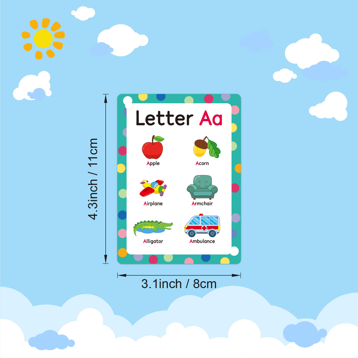Cartes flash ABC Phonics pour  - Abc Kids Early Education avis et prix