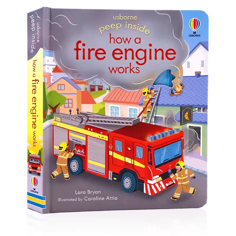 Usborne Peep Inside How A Fire - Kids Education Age avis et prix