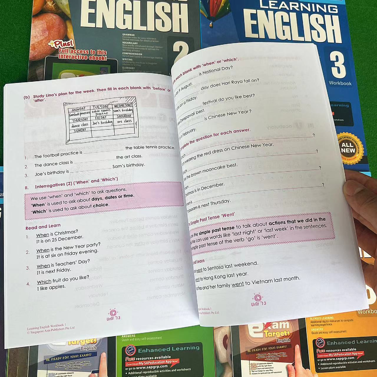 Cahier d'apprentissage de l'an - Kids Education In Singapore avis et prix