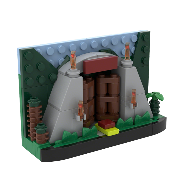 111 pièces MOC Park Gates TV S - Kids Education Park avis et prix