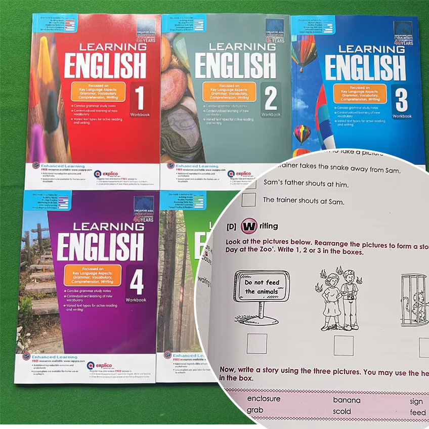 1 livre Sap Education pour enf - Kids Education In Singapore avis et prix