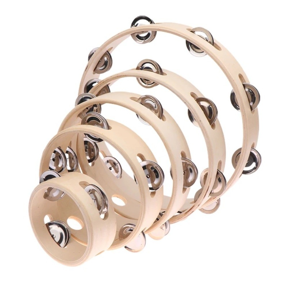Nouveau Tambourin en Bois à un - Kids Education Product avis et prix