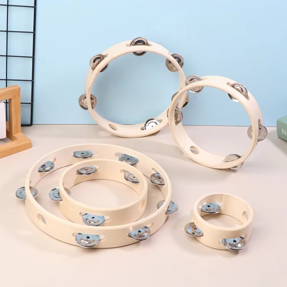Nouveau Tambourin en Bois à un - Kids Education Product avis et prix