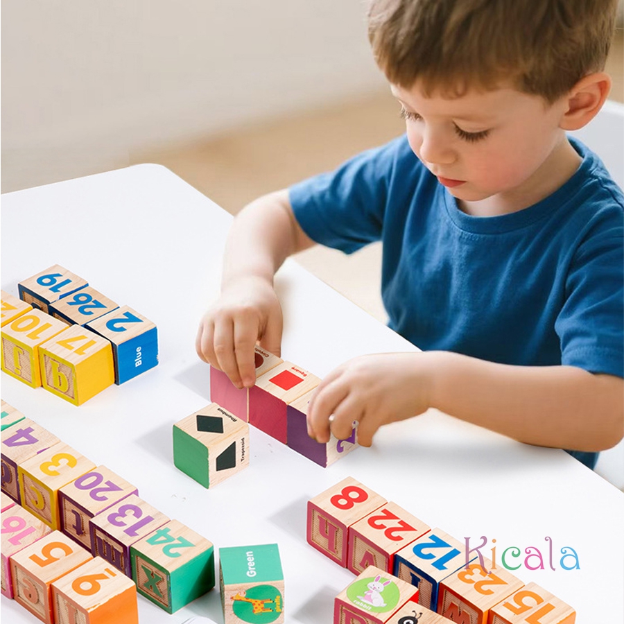 Blocs de chiffres en bois Mont - Kids Nature Education avis et prix