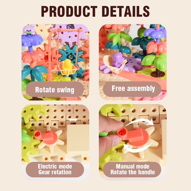 Blocs de construction rotatifs - Kids Nature Education avis et prix