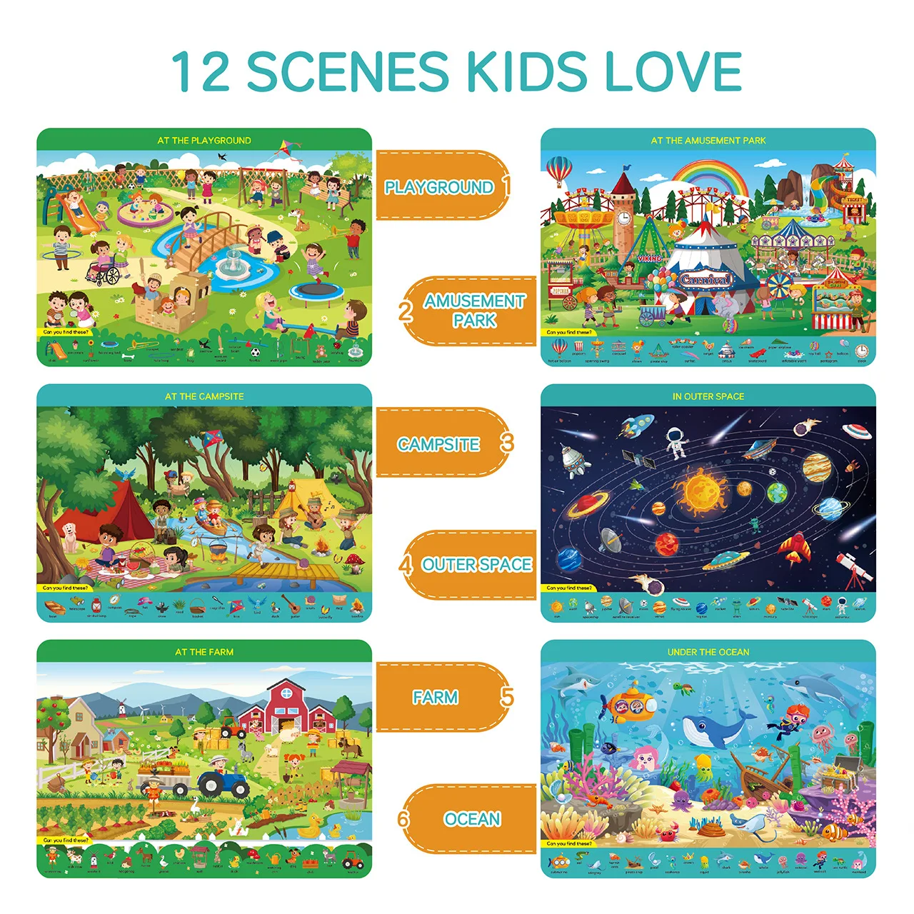 Kit d'activités Montessori Rec - Kids Educational Mat avis et prix