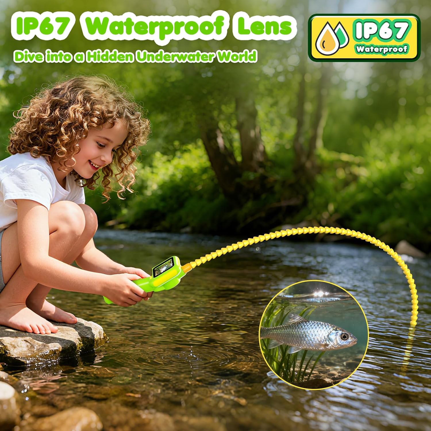 Endoscope pour enfants, caméra - Kids Nature Education avis et prix
