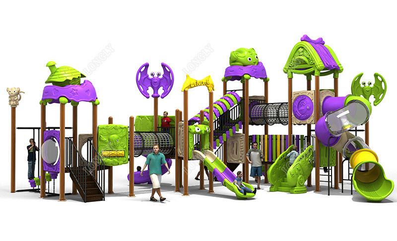 Toboggan en plastique pour enf - Kids Education Park avis et prix