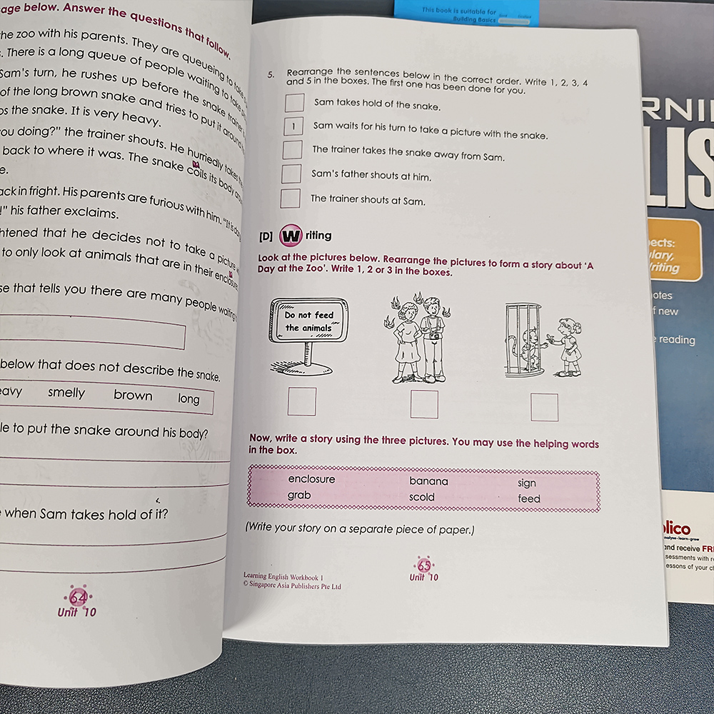 Sap Education – cahier d'exerc - Kids Education In Singapore avis et prix